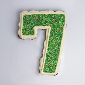 Cupcakerij - Cupcakecijfer Sprinkles