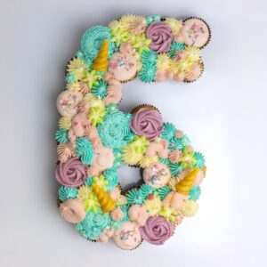 Cupcakerij - Cupcakecijfer Toefjes
