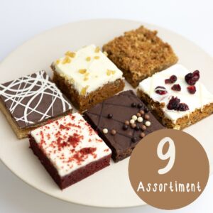 Assortiment Plaatgebak 9 stuks