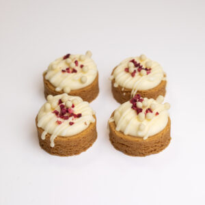 Slofjes: Witte Chocolade - Framboos