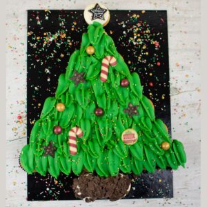 Kerstboom | 24 mini cupcakes