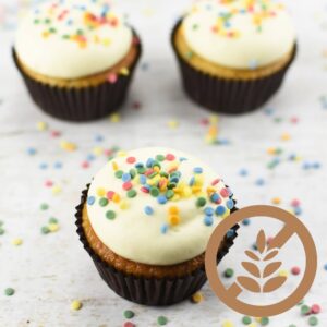 Cupcakerij Vanille - Feest Cupcake (glutenvrij)