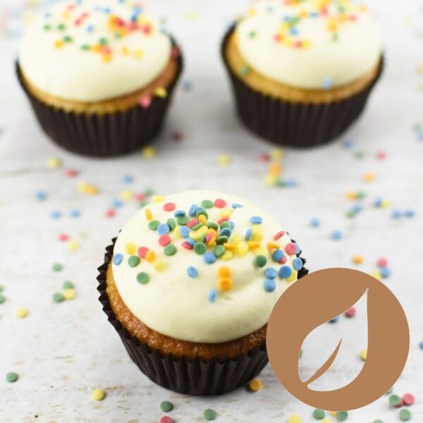 Cupcakerij Cupcake Vanille - Feest (vegan)