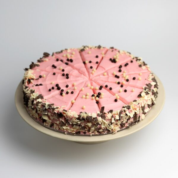 Cupcakerij Chocolate Chip Framboos taart