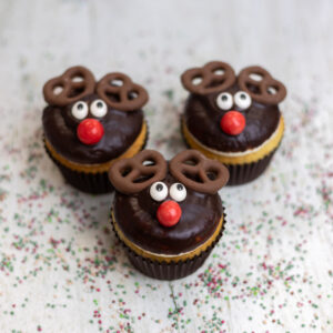 Chocolate Chip - Rudolph cupcake