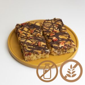 Chocolade - Aardbei cake (glutenvrij + lactosevrij)