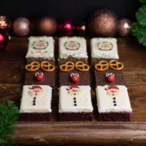 Kerstplaatgebak box